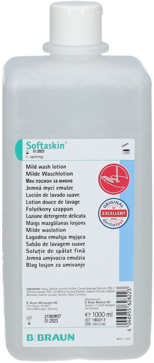 Braun Softaskin® Milde Waschlotion