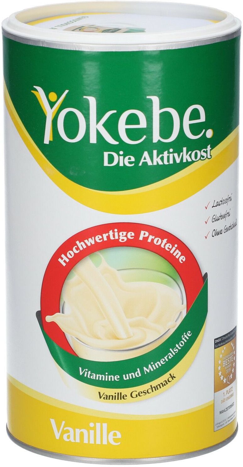 Yokebe Vanille, lactosefrei