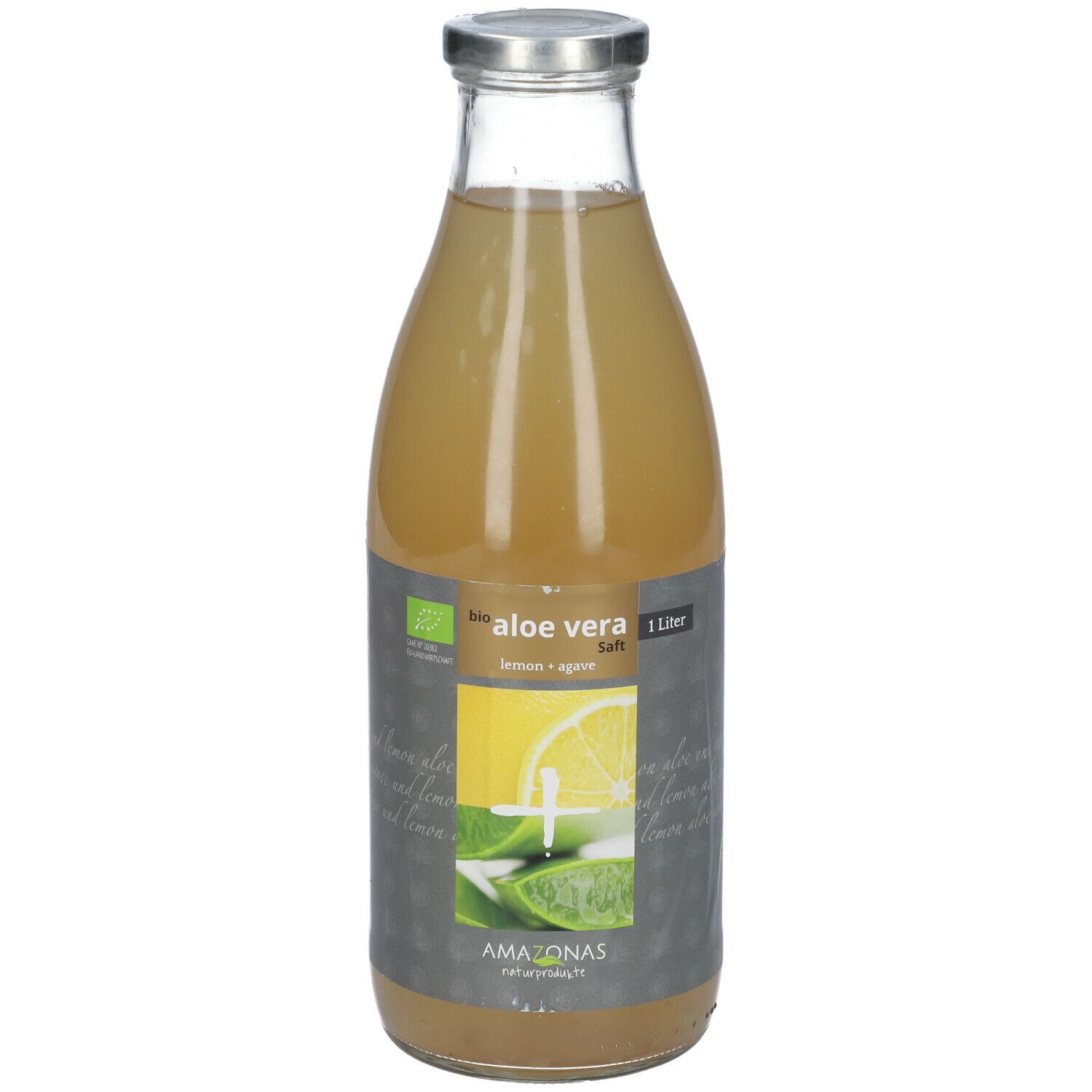 AMAZONAS Naturprodukte Handels GmbH BIO Aloe Vera Saft Lemon + Agave