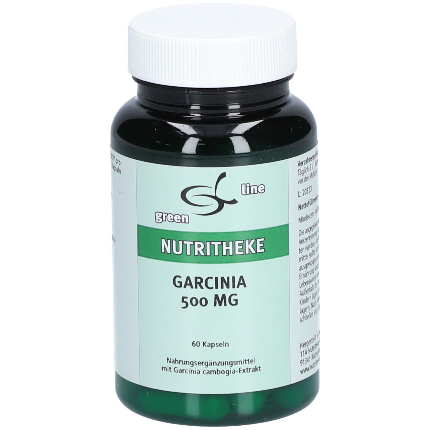 11 A Nutritheke GmbH green line Garcinia 500 mg