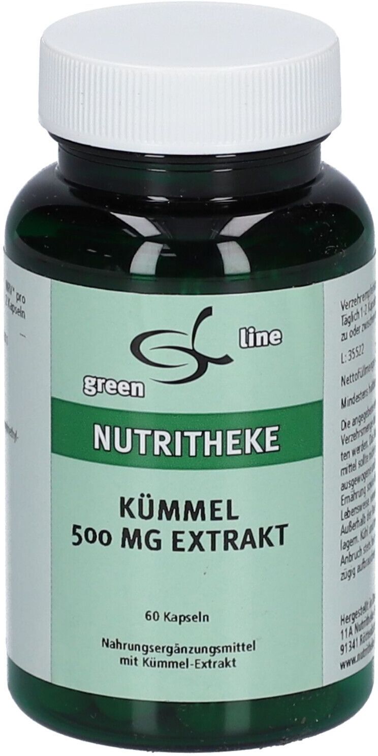 11 A Nutritheke GmbH green line Kümmelextrakt 500 mg