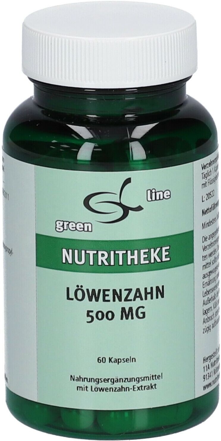 11 A Nutritheke GmbH green line Löwenzahn 500 mg