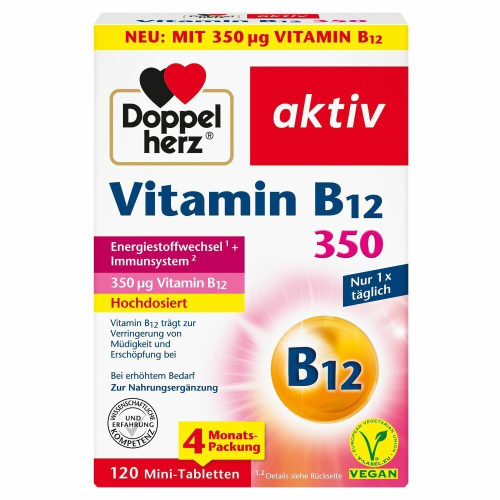 Queisser Pharma GmbH & Co. KG Doppelherz® aktiv Vitamin B12 350