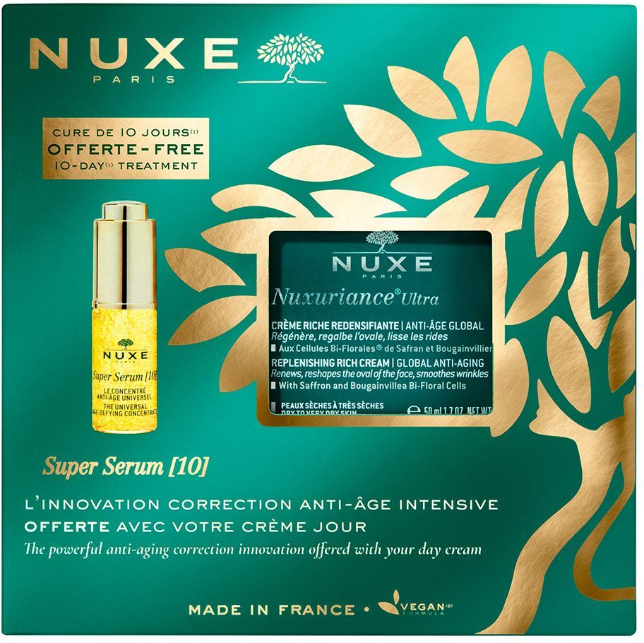 NUXE GmbH Nuxe Nuxuriance® Ultra Reichhaltige Gesichtscreme + Super Serum [10]