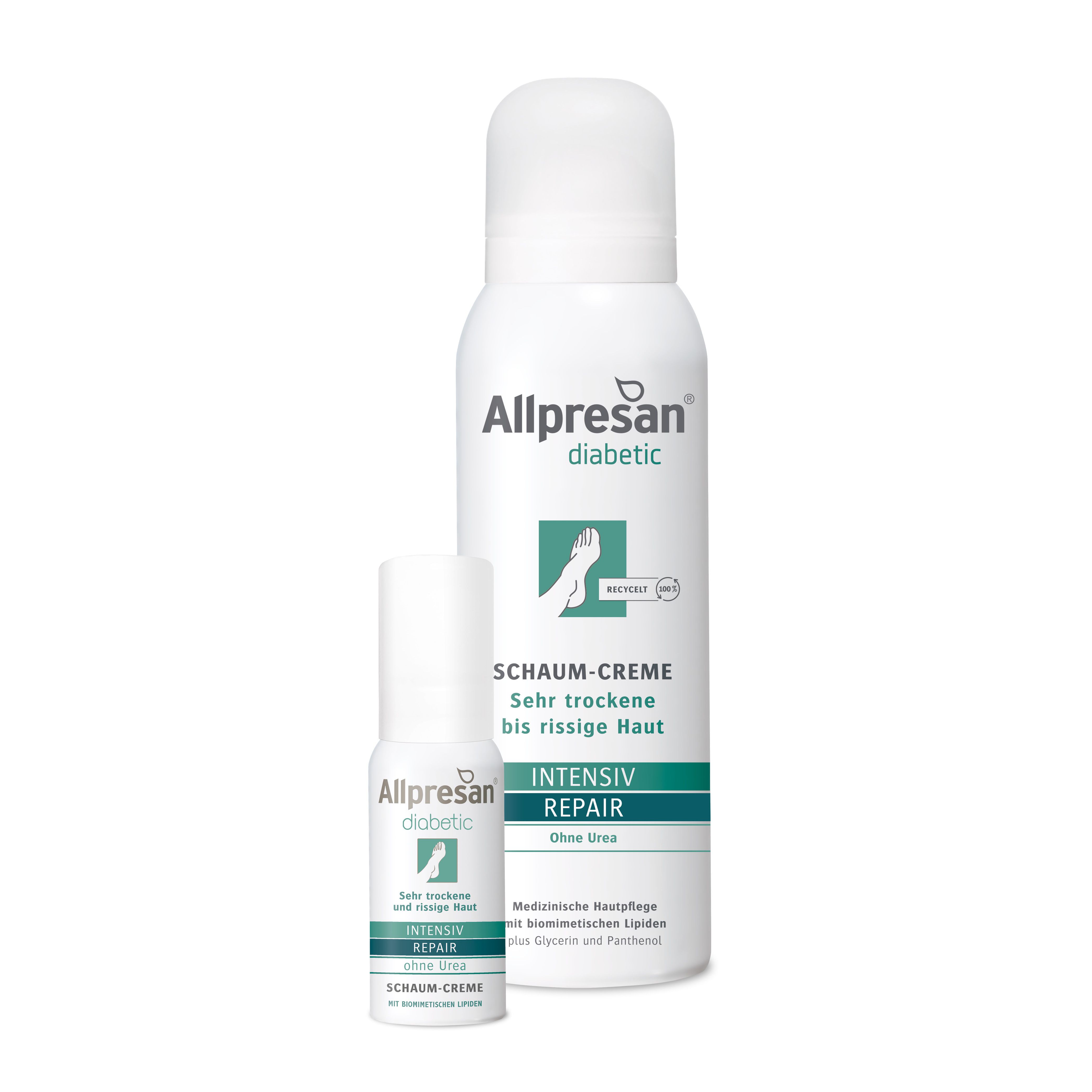 Neubourg Skin Care GmbH Allpresan® diabetic Intensiv Repair Schaum-Creme ohne Urea