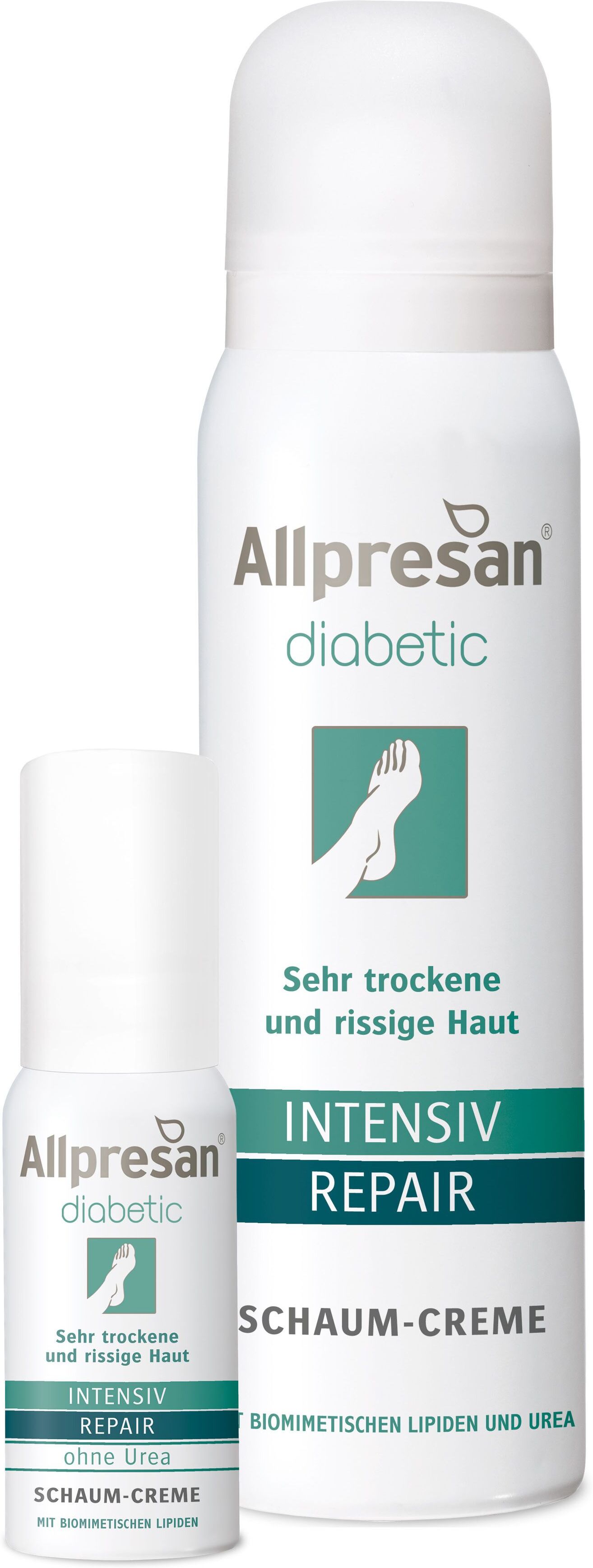 Neubourg Skin Care GmbH Allpresan® diabetic Intensiv Repair Schaum-Creme