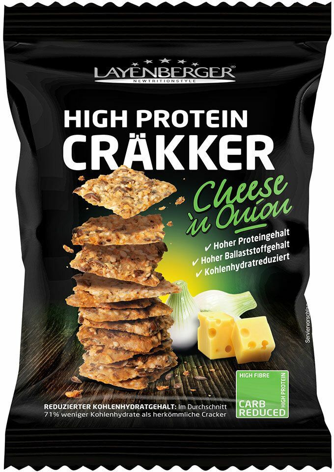 Layenberger Nutrition Group GmbH Layenberger® High Protein Cräkker Cheese 'n Onion