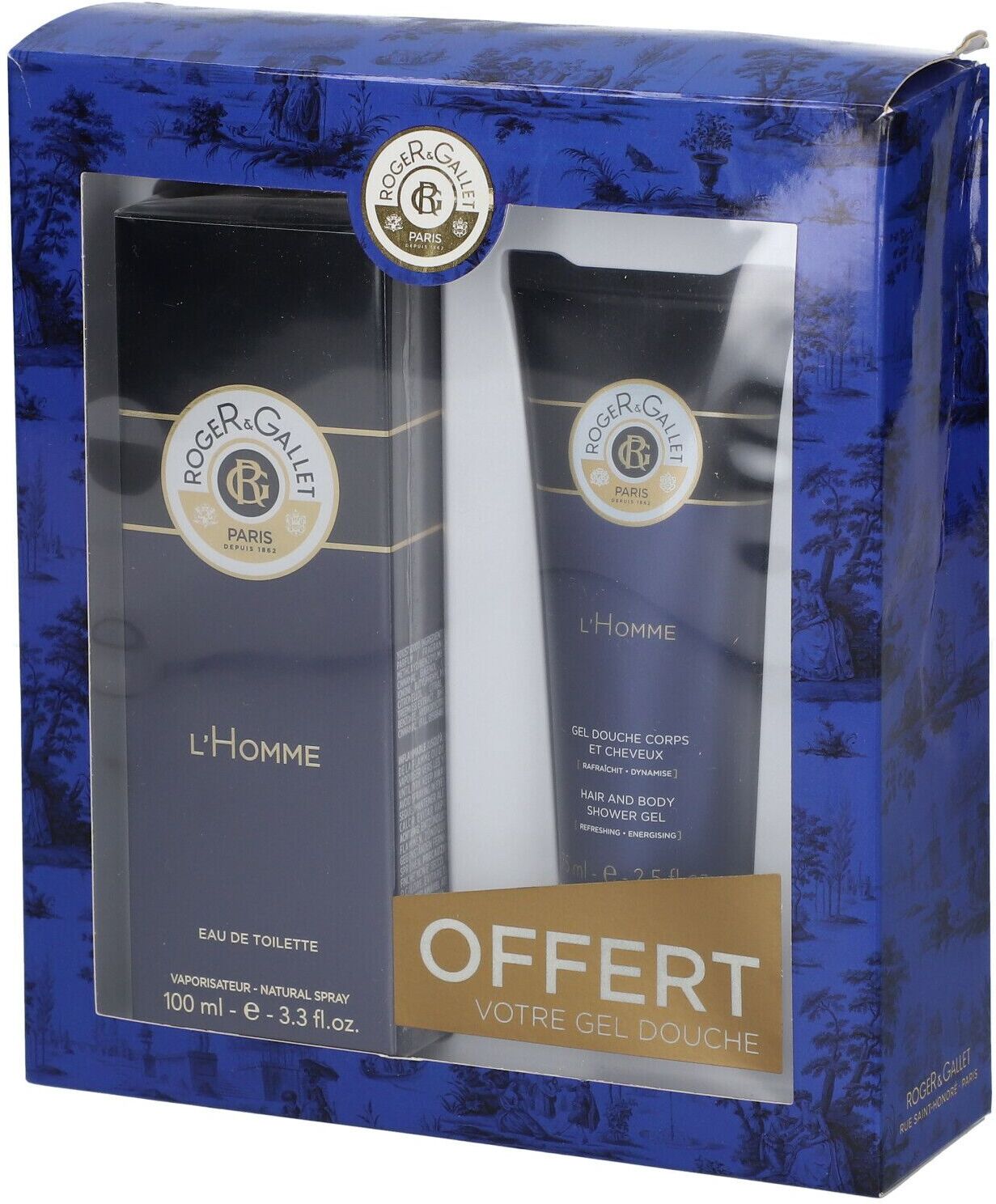 ROGER GALLET RG Coff HOM 100Ml+Gel DCH 75Ml