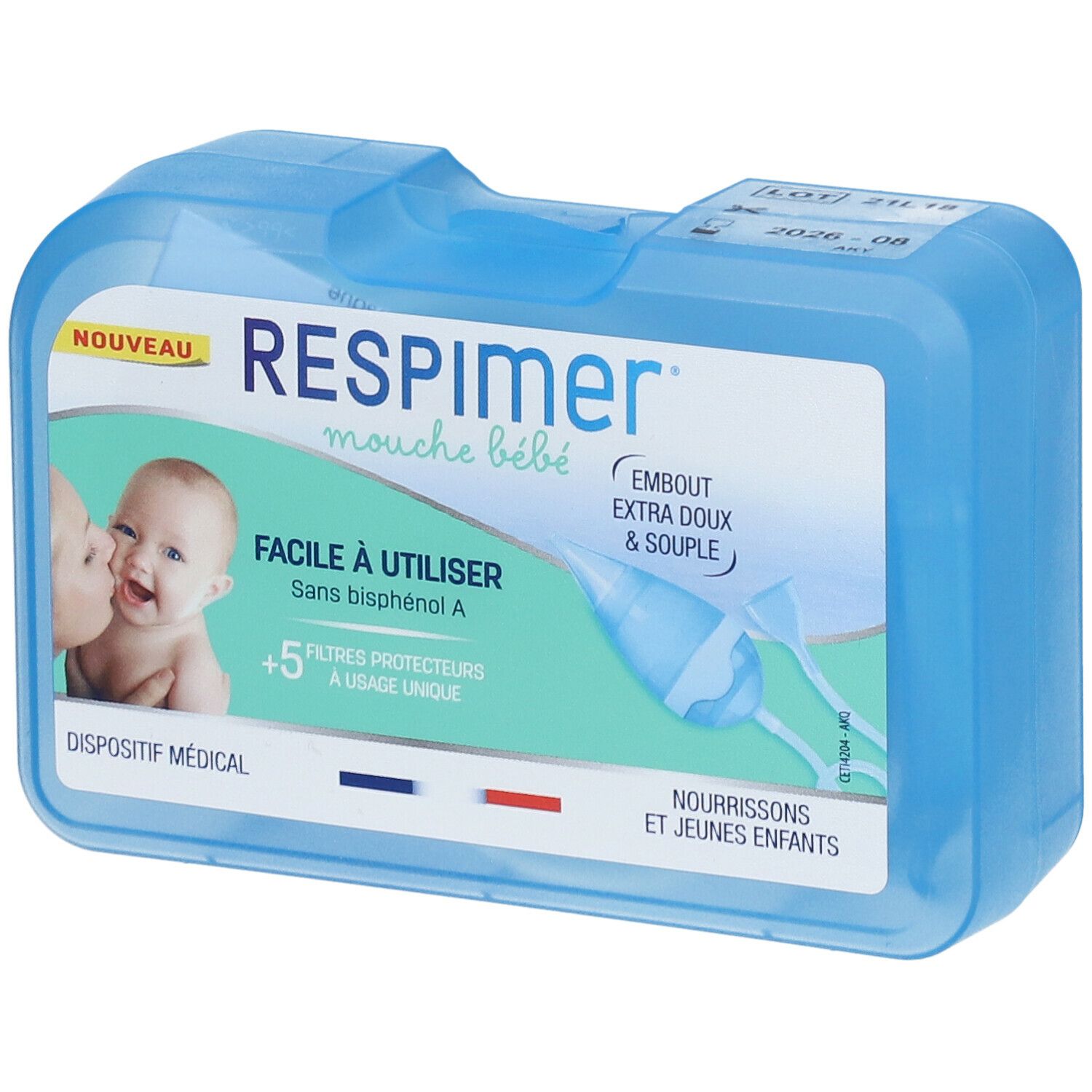 OMEGA PHARMA FRANCE Respimer® Nasensauger