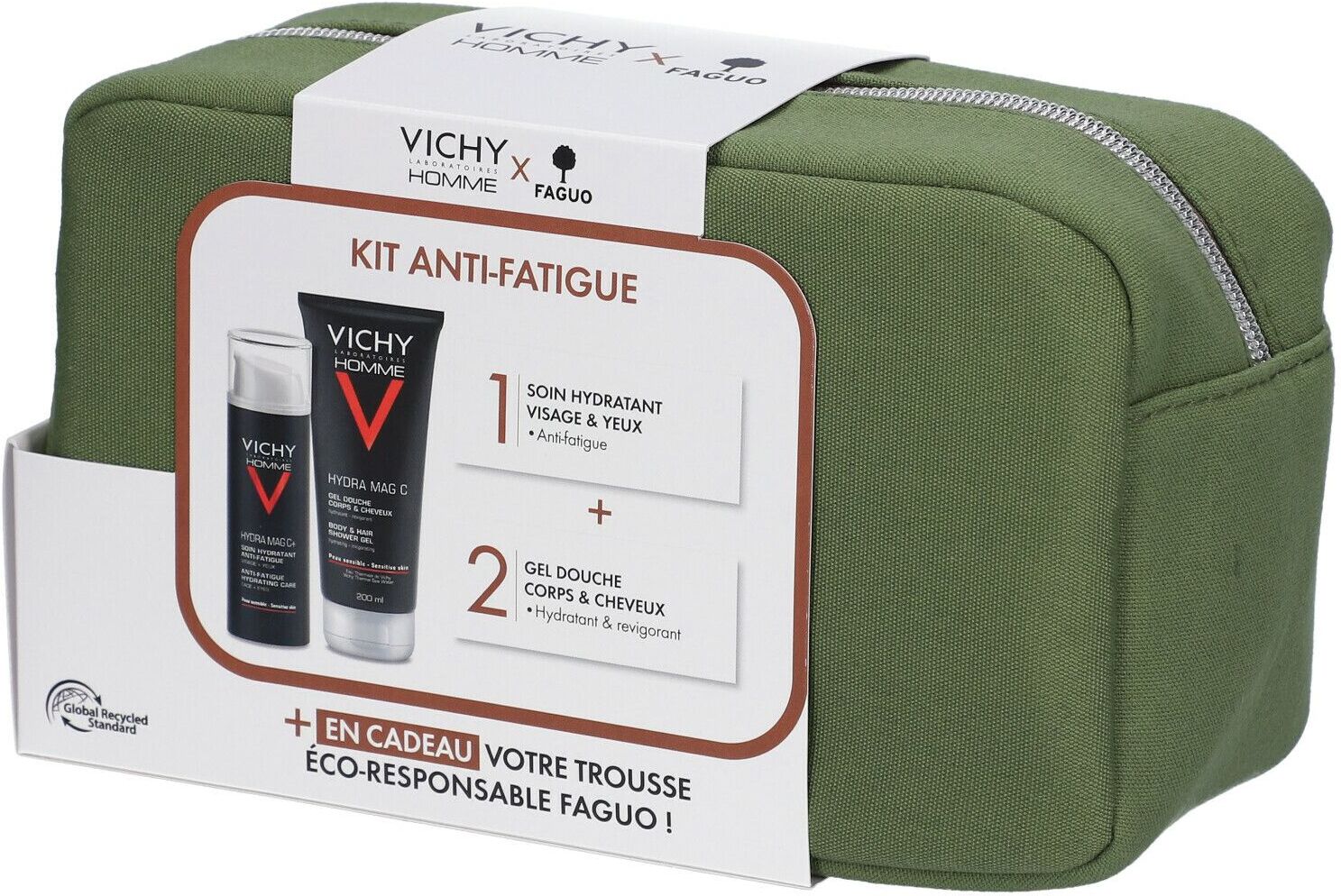 Vichy Homme Anti-Müdigkeitspflege-Set Hydra Mag C