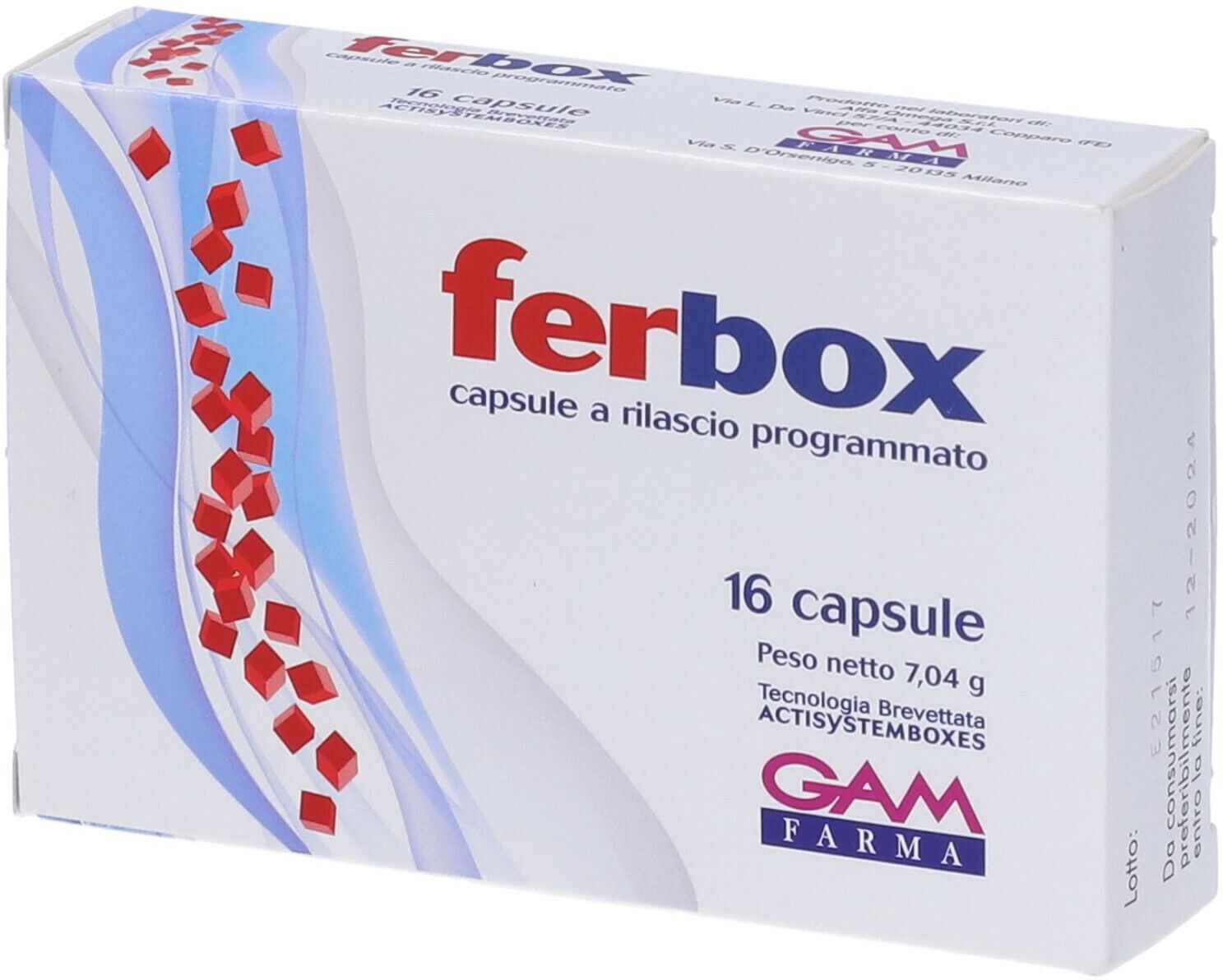 GAM FARMA Srl GAM Farma Ferbox