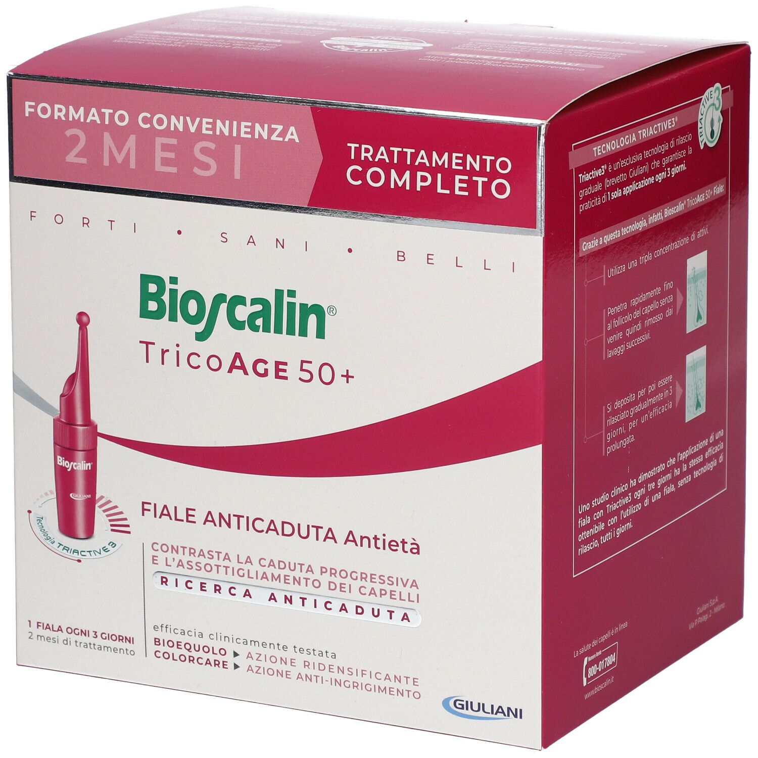 Bioscalin® TricoAGE 45+ Anti-Haarausfall Ampullen