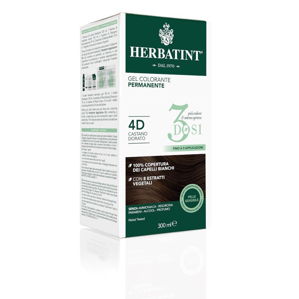 ANTICA ERBORISTERIA SpA Herbatint® 3 Dosi 4D Goldbraun