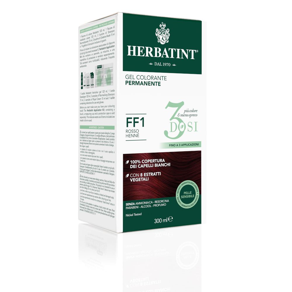 ANTICA ERBORISTERIA SpA Herbatint® 3 Dosi FF1 Henne Red