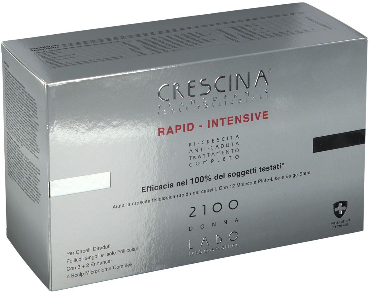 LABO INTERNATIONAL Srl Crescina® Schnell-Intensiv 2100 für Frauen