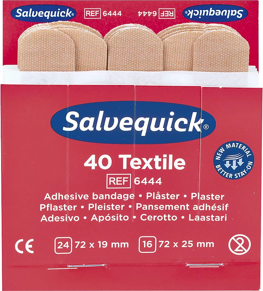 Refill für SALVEQUICK 6 VE elastische Pflaster, je 40 Stk VE à 6 Stk