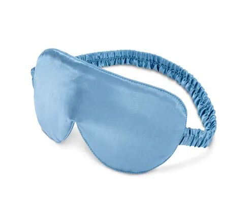 Tchibo Seiden-Schlafmaske - Tchibo - Hellblau Polyester
