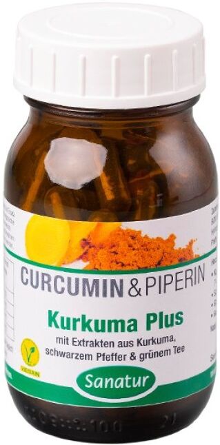 SANATUR Kurkuma PLUS Curcumin Kapseln