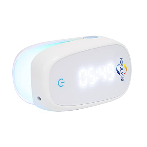 HOMULASER Nagelschimmel Laser Behandeling Apparaat voor teennagels, Onychomycosis, Schimmelnagel Behandeling voor thuisgebruik, Touchscreen Nail Laser met Timer