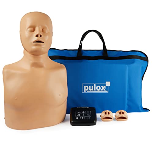 Pulox Trainingspop Practi-Man Plus EHBO-reanimatiepop CPR oefenpop met directe digitale feedback