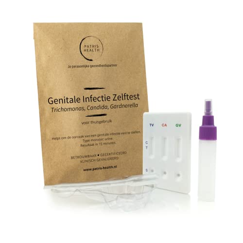 Patris Health (3-in-1) Genitale Infectie Test (Trichomonas, Candida, Gardnerella)