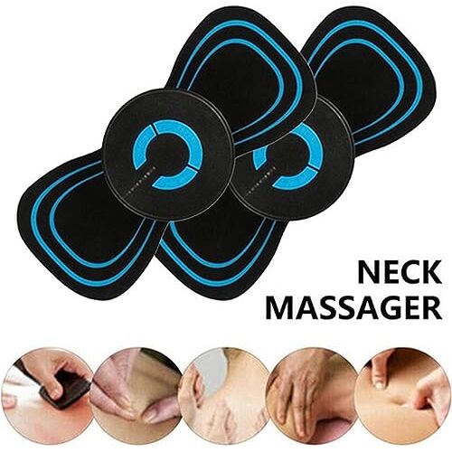 Generic EMS Massage Duo pack Nek massage apparaat EMS Mini massage apparaat Elektronische spierstimulatie massage Elektromassage Elektrostimulatiemassage -Nek Rug Buik Spier (2)