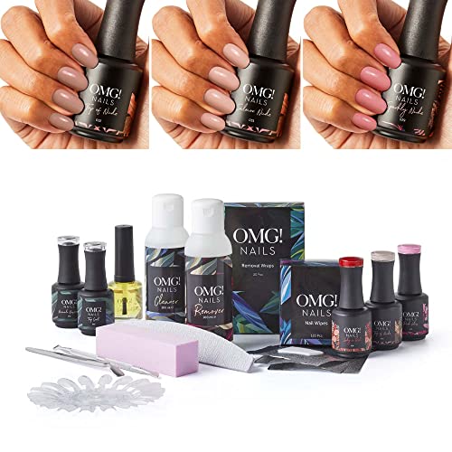 OMG! Nails Gellak Starterspakket Nude Lovers zonder lamp