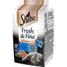 SHB Sheba Fresh&Fine Mini Visschotels in Saus 6 x 50g