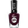 Sally Hansen Miracle Gel nagellak, 256 Proper P-rose, langdurig en super glanzend met geleffect, droogt zonder UV-licht, roodachtig bruin, roze