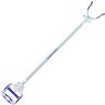 Grabber Buddy innovatief hulpmiddel met wit, blauw, aluminium, 121,9 cm