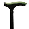 Queralto Aluminium T-greep Advance Extendable Cane groen