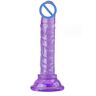 JLTC Sucker Mini Simulatie Penis Multi-color Vrouwelijke Valse Penis Penis Penis Kleine Kanon Masturbatie Seksspeeltje