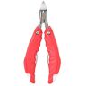 needlid Cuticle Nipper Ingegroeide Vinger Nagelknipper Cuticle Cutter Multifunctionele Cuticle Tool Pedicure Tool Cuticle Remover(red)