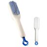 DUTACK Self-Cleaning Anti-Static Massage Comb, One-pull Clean Massage Comb, Scalable Rotate Lifting Massage Hair Comb, One-pull Clean Curly Hair Brush Hair Styling Tools (white)