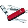 Victorinox Nagelknipser Nail Clip 580 (8 Funktionen, Nagelknipser, Schere), rot