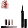 GodbTG One Step Nail Gel Pen, 3 In 1 One Step Gel Nail Polish Brush Pen, One Step Gel Nail Polish 3-In-1 Pen, 3 In 1 Step Nail Gel Painting Varnish Pen (24)