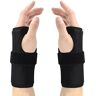 univolunaris Pols Brace voor Tendinitis Mannen Vrouwen Sport Carpaal Tunnel Rechts Links Hand (MBlack)