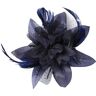 Topkids Accessories Fascinator Haar Fascinatoren Haar Fascinator Haar Clip Bruiloft Hoeden Royal Ascot Fascinator Op Heldere Kam Geschikt Voor Meisjes, Vrouwen, Dames (Marine)