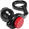 Oxballs Anale Tunnel Cock Ring Dual Prowler ROOD door , Anale Plug & Silicone Cock Ring