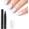 GodbTG One Step Nail Gel Pen, 3 In 1 One Step Gel Nail Polish Brush Pen, One Step Gel Nail Polish 3-In-1 Pen, 3 In 1 Step Nail Gel Painting Varnish Pen (2)