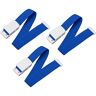 Alomejor 3-delige Tourniquets Outdoor Emergency Tourniquet EHBO Bloedingscontrole Elastische Tourniquet(Blauw)