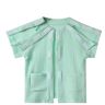KANGJX Verpleegkostuum Verpleegkleding voor kinderen Breuk Patiëntjassen Zuiver katoen Verpleeghulpmiddel met zak Geschikt voor postoperatief gebruik door kinderen