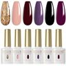 ROSALIND UV Nagellak set 6 kleuren Gelnagellak Set 25