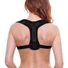 B BACAKSY Bacaksy Rugondersteuning Postuur Corrector Spinal Support Lichamelijke Therapie Houding Brace voor Mannen of Vrouwen Postuur Brace Terug Schouder en Nek Pijn Verlichting Posture Corrector