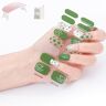 Boarl Venail Gelnagelstrips, Fenails Semi-uitgeharde Gelnagelstrips, Wessiny UV-gelnagelstickers, Halfuitgeharde UV-gelnagelstickerset, Eindstukken Gelnagels, Uvnailz Diy Gelnagelstickers (Color : #16)