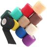 NIYANGLE 5Pcs Set Elastische Bandages Zelf Grip Bandage Stretch Bandages Elastische Wrap Bandages Grip Wrap Bandage Wrap Compressie Bandage Handvat Druk Bandages Elastische Bandage