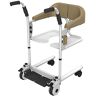Generic Patiëntenlift transfer mobiliteit stoel badkamer rolstoelen, patiënten transferstoel, zittende patiëntenlift, 360 graden universeel wiel