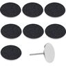 ECSiNG 100Pcs 80 Grit Schuurpapier Voeten Grinder Schuurpapier Pedicure Schuurpapier As Met 25Mm Pedicure Schuurpapier Nail Boor Accessoires