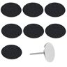 ECSiNG 100Pcs 120 Grit Schuurpapier Voeten Grinder Schuurpapier Pedicure Schuurpapier As Met 25Mm Pedicure Schuurpapier Nail Boor Accessoires