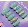 ECH Ethnic Choice press on nails for women's, fake nails with glue with nail art Designer Reusable fake nail, acrylic nails, all hand made nail design nail set, nail light weight matte finish
